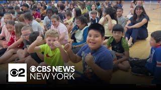 First Alert Weather 101 visits Cherry Lane Elementary School in New York