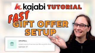 How to Create Gift Offers in Kajabi