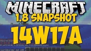 Minecraft 1.8 Snapshot 14w17a! - Custom World Generation and Vanilla World Borders!