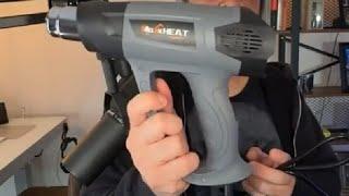 Heat Gun, MAXXHEAT 2000W Hot Air Gun Kit with Large LCD Digital Display Review