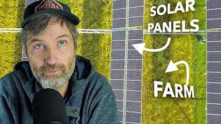 Solar Panels on Farms + The Market Garden in The Dead of Winter