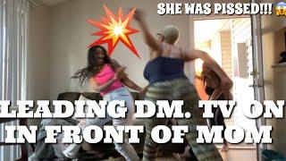 LEADING DM T.V ON IN FRONT OF THEIR MOM (@K.Lala104) - SHE SWUNG ON GATU