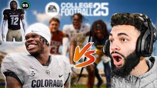 Travis Hunter 1v1's PrinceJMG in NCAA CFB 25