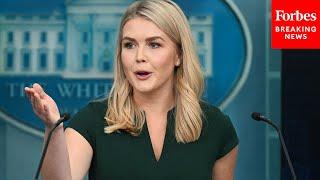 BREAKING NEWS: Karoline Leavitt Holds White House Press Briefing After Hundreds Of New Deportations