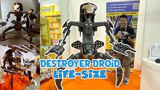 Life-Size Destroyer Droid Prop Replica Invading Singapore To Hunt Jedis Only One In Asia | Star Wars