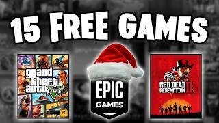 15 FREE Games on Epic Games Store | GTA 5 FREE? (Epic Mystery Games 2024)