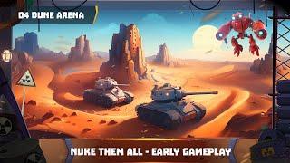 Desert Arena ️ NUKE THEM ALL Game Early Gameplay. No commentary