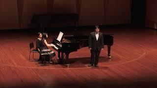 NAFA Concert Mozart ll Mio Tesoro by Singer (Jonathan) , Piano (Clarissa Amanda Mogi)