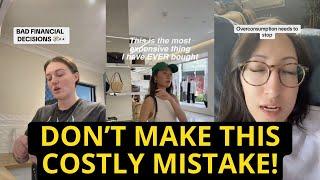 Bad Financial Decisions Ruined Me | TikTok on Poor Financial Choices Part 1