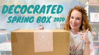 DecoCrated Spring 2020 Unboxing