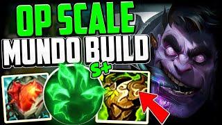 MUNDO TOP JUST ISN'T FAIR (Infinite Scaling) Unstoppable Low Elo Monster How to Play Mundo Top S14