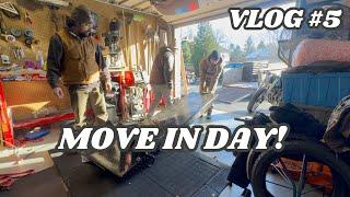 WE FINALLY START MOVING IN!!! | VLOG #005