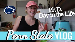 Day in the Life of a PhD Student! // Penn State Communications | Media Psych