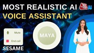 Sesame AI Voice Assistant MAYA: Most Realistic AI Voice | AI Anchor Sana | AI News