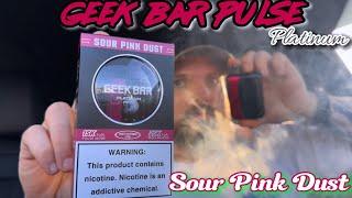 GEEK BAR PULSE *Platinum* | SOUR PINK DUST REVIEW