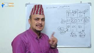 Number Matrix Trick, Part-2 | Kuber Adhikari || Teach For Nepali