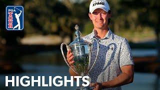 Maverick McNealy fights for first TOUR win | Round 4 Highlights | The RSM Classic | 2024