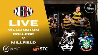 LIVE RUGBY: WELLINGTON COLLEGE v MILLFIELD | SCHOOLS RUGBY