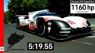 Fastest Lap Record At Nurburgring By Porsche 919 Hybrid Evo Explained