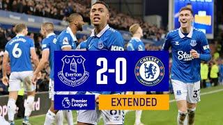 EXTENDED PREMIER LEAGUE HIGHLIGHTS: EVERTON 2-0 CHELSEA