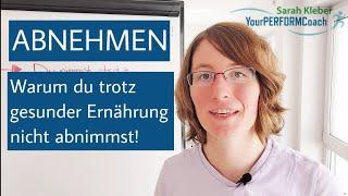 Abnehmen - warum Ernährung nicht alles ist! | Hormonanalyse | Sarah Kleber