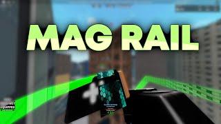 ROBLOX PARKOUR: Run with my new favourite gear MAG RAIL! (B-HOP AT END)