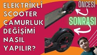 GIDDY KICKS SCOOTER ARKA ÇAMURLUK DEĞİŞİMİ  (KIRILDI)