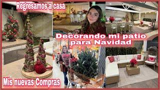 Vlog Decorando el patio para Navidad luces de Ollny.