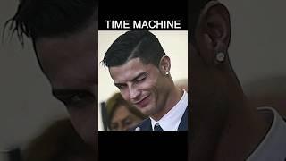 Cristiano Ronaldo Time Machine #celebrity #cristianoronaldo #shorts #리즈