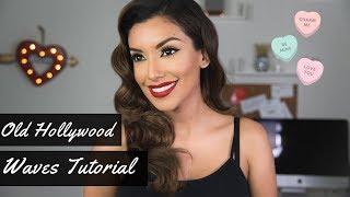 Easy Classic Old Hollywood Waves HAIR Tutorial | Rita Hayworth Inspired