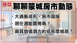 【金牌看房第三期】蒙城最新房市動態, 大通脹成形， 房市趨緩，拐點難現,現在還能買房嗎？地鐵儘端，最具增值潛力的低密度城居!