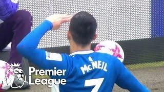 Dwight McNeil rifles Everton into the lead v. Brentford | Premier League | NBC Sports