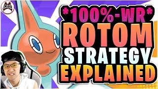 NEW SEASON ROTOM *100% WIN* STRATEGY EXPLAINED | Pokemon UNITE