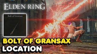 Elden Ring - Bolt Of Gransax Location (Legendary Weapon)