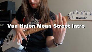 Van Halen Mean Street Intro Cover