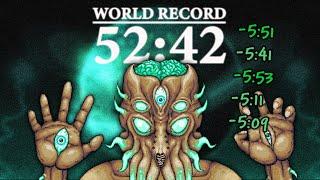 Terraria - Moon Lord Speedrun Former World Record in 52:42 (No Major Glitches, Random Seed)