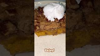 SIMPLE PUMPKIN SPICE DUMP CAKE #falldesserts