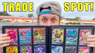 TRADING FANS FROM MY POKEMON CARD BINDER!