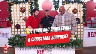 The Rock and Chris Evans: A Christmas Surprise!