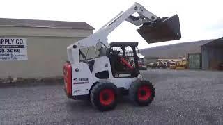 2013 Bobcat S750 Rubber Tire Skid Steer Loader Kubota Diesel Nice