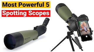 Best Spotting Scopes Review & Buying Guide  [Most Reviewed Spotting Scopes] 