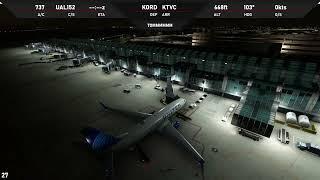 "Snowy Skies: PMDG 737-800 from Chicago to Traverse City | MSFS & VATSIM Adventure ️️"