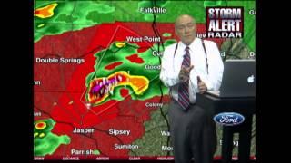 April 27, 2011 Historic Tornado Outbreak - ABC 33/40 Live Coverage 2:45pm-11:30pm