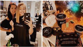 REACTIONS TO MY HAIR EXTENSIONS & LUSH HALLOWEEN 2019