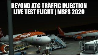  LIVE: BeyondATC Traffic & ATC Test Flight | Easyjet A320 Real Ops Flight - Rome to Geneva