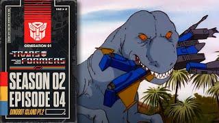 Dinobot Island, Part 2 | Transformers: Generation 1 | Season 2 | E04 | Hasbro Pulse