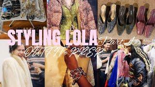 STYLING LOLA Part 1 | PHOTOSHOOT  OUTFIT  PREP