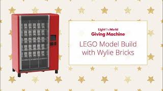 Giving Machine Fundraiser LEGO Build