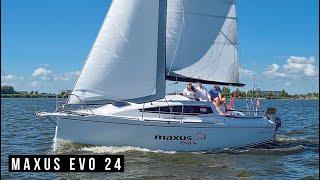 Maxus Evo 24 exterior mood video by Natural Yachts