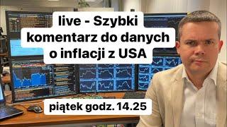 Szybki komentarz do danych o inflacji z USA